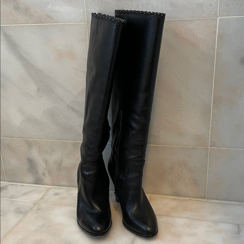 Coach Black to the Knee Boots